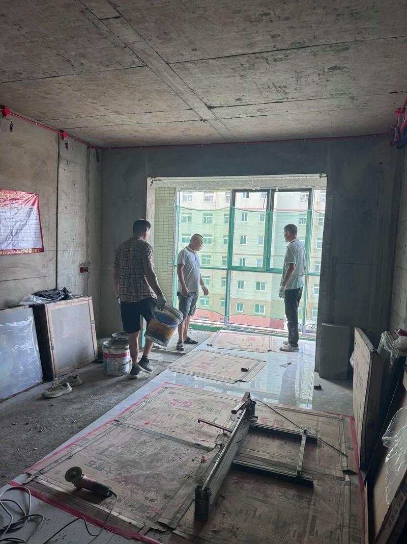 装修施工现场